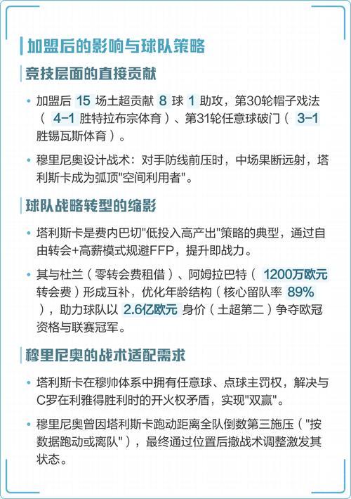 曝塔利斯卡与利雅得胜利解约 将加盟费内巴切 曝塔利斯卡与利雅得胜利解约 将加盟费内巴切
