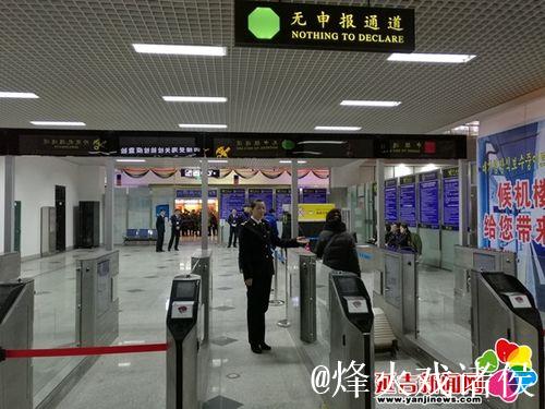 延吉海关智慧旅检助跨境游客快速通关 延吉海关智慧旅检助跨境游客快速通关