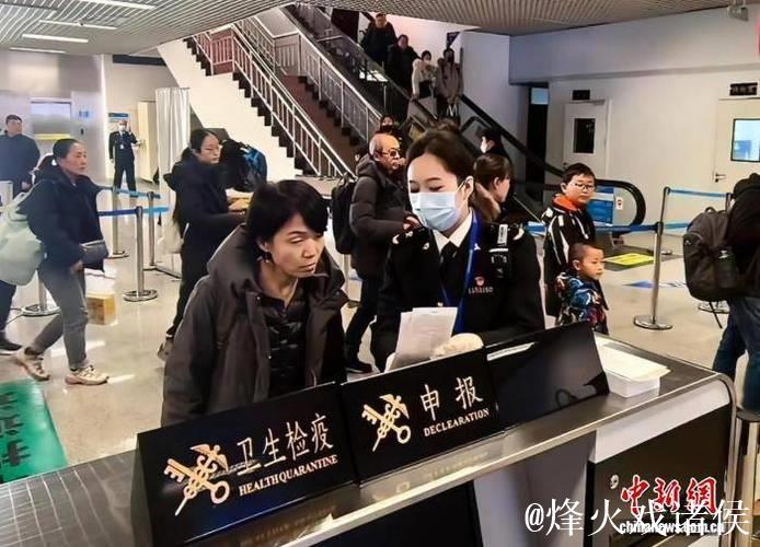 延吉海关智慧旅检助跨境游客快速通关 延吉海关智慧旅检助跨境游客快速通关